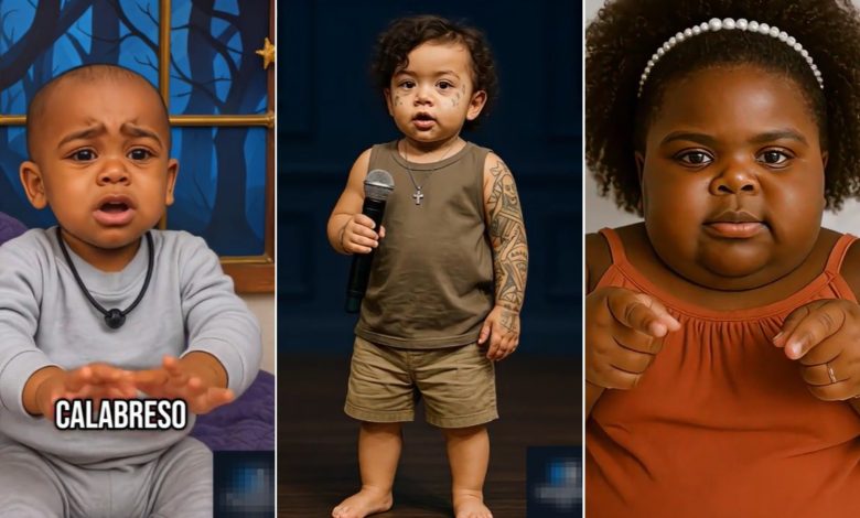 'Memes baby': trend usa IA para recriar vídeos de famosos como crianças