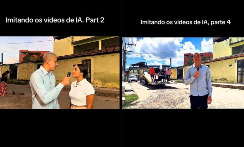 'Já estamos tomando o trabalho da IA', ironiza brasileiro que imita vídeos doidos gerados por inteligência artificial | Inovação
