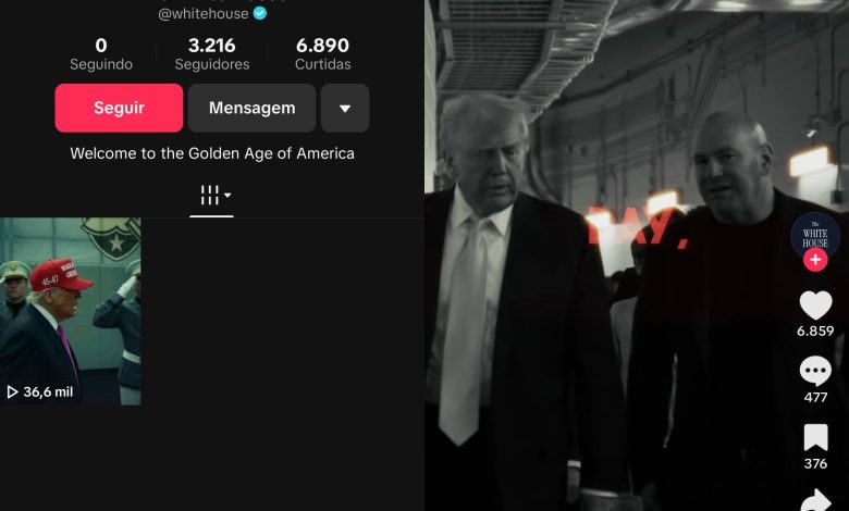Casa Branca lança conta no TikTok; app segue ameaçado de banimento nos EUA