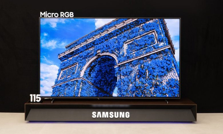Melhor que OLED? Samsung apresenta Micro RGB, tecnologia com mais fidelidade de cores