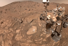 Rover Perseverance em Marte, em setembro de 2021