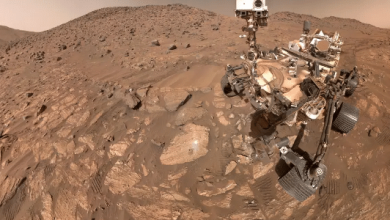 Rover Perseverance em Marte, em setembro de 2021
