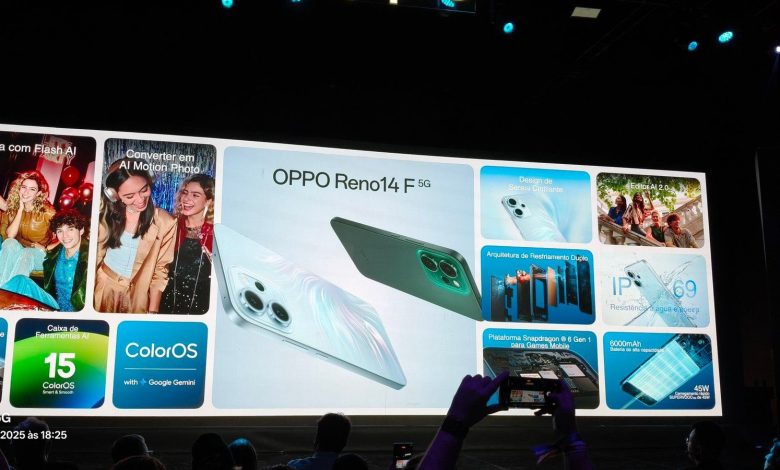 Oppo Reno 14: intermediário premium chega ao Brasil por até R$ 5 mil