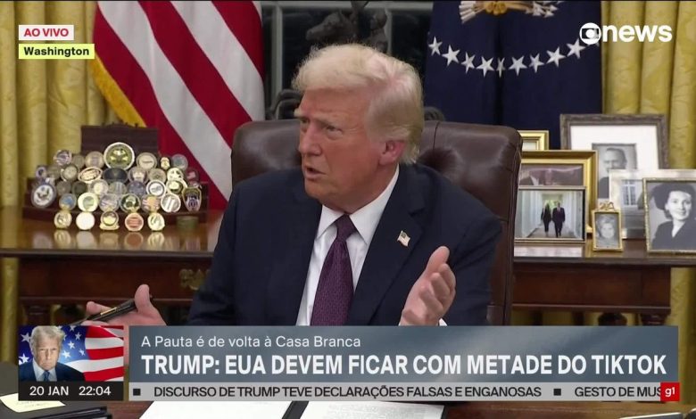 Trump confirma avanço em acordo com a China sobre venda do TikTok
