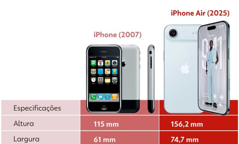 iPhone Air: o que a Apple fez para criar o celular mais fino de sua história