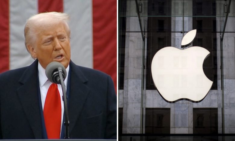 Apple remove apps de imigração após pressão de Trump