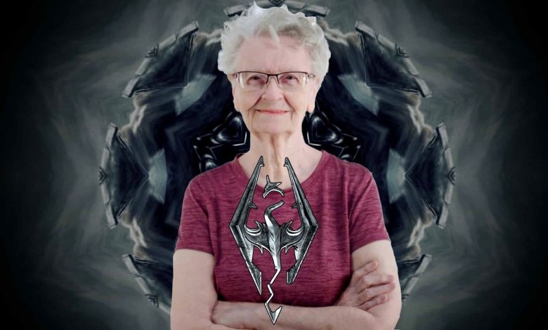 Pela segunda vez, Vovó do Skyrim anuncia aposentadoria do jogo aos 89 anos