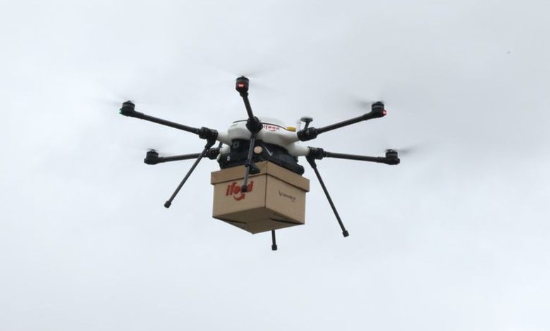 iFood volta a fazer entrega por drones no Brasil