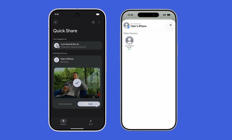 Android agora é compatível com AirDrop para transferir arquivos com o iPhone