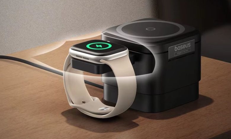 Apple Watch sem bateria? Conheça o carregador magnético Baseus MagPro 2