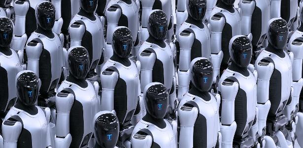 Robôs humanoides da UBTech, empresa chinesa