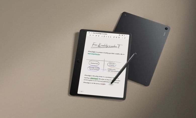 Novo tablet da TCL tem tela colorida de 11,5 polegadas que imita papel
