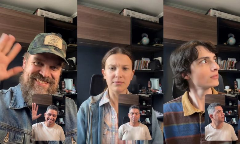 Brasileiro mostra deepfake assustador de Stranger Things