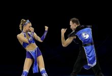 Mortal Kombat rouba a cena nas Olimpíadas com patinadores de Sub-Zero e Kitana