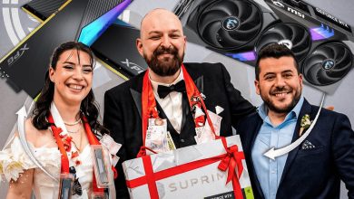 Noivos ganham RTX 5090, Intel Core Ultra 9 e memórias DDR5 de presente de casamento
