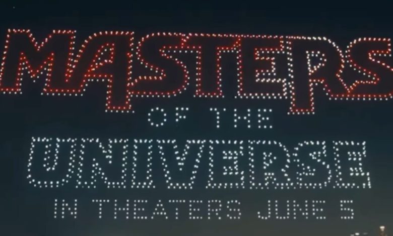 Mestres do Universo: show de drones do filme entra para o livro dos recordes