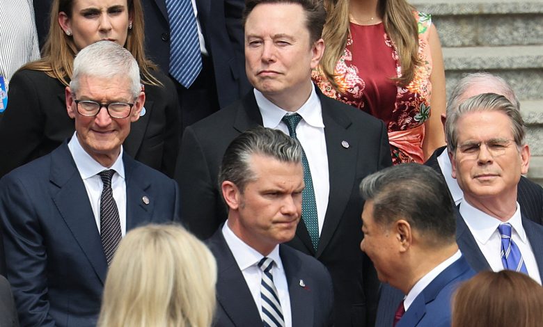 Musk, Tim Cook e outros bilionários da tecnologia participam de encontro entre Trump e Xi Jinping