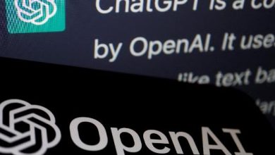 Logotipo da OpenAI, desenvolvedora do chatbot ChatGPT