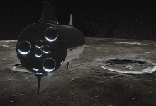 Simulação de uma viagem a Marte divulgada pela SpaceX; empresa planeja voo comercial ao planeta com a nave Starship