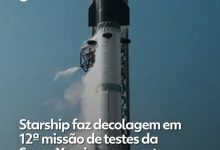 SpaceX lança Starship, maior nave do mundo pela 12ª vez
