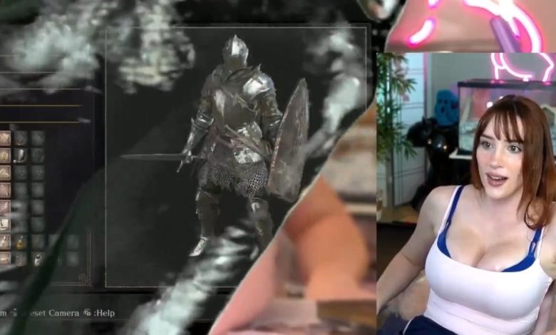 Streamer é suspensa da Twitch após jogar Dark Souls nos pés em live