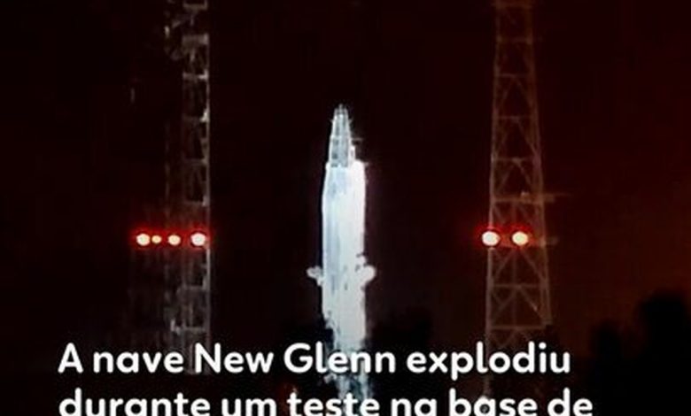 VÍDEO: veja momento em que nave da Blue Origin explode na Flórida