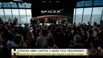 Ações da SpaceX disparam quase 20% em estreia na Nasdaq