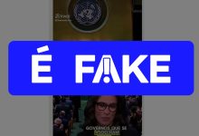 É falso vídeo de Renata Vasconcellos elogiando discurso de Lula na ONU