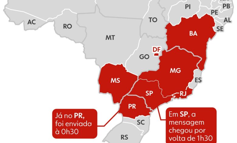 Governo acionará Polícia Federal para investigar suspeita de invasão a sistema da Defesa Civil Nacional após envio de alerta extremo