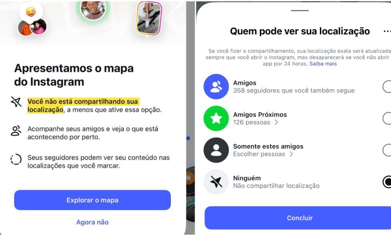 Instagram passa a exibir localização exata de usuários no Brasil
