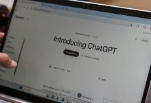 Página inicial do chatbot ChatGPT, da OpenAI