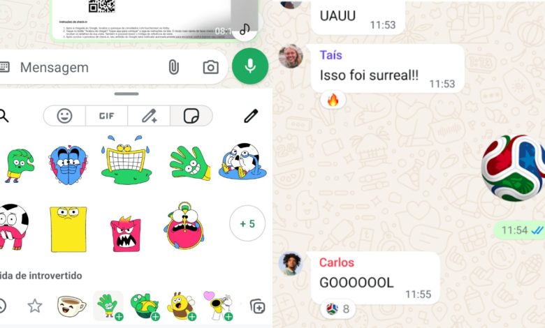 WhatsApp lança filtros e figurinhas para a Copa do Mundo; veja como usar