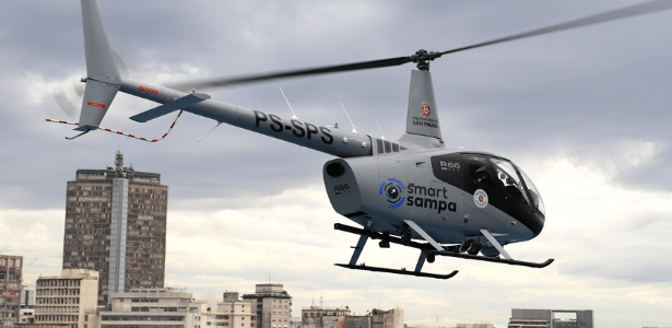 Helicóptero será equipado com câmera de alta precisão para reconhecimento facial e alcance de 40 km