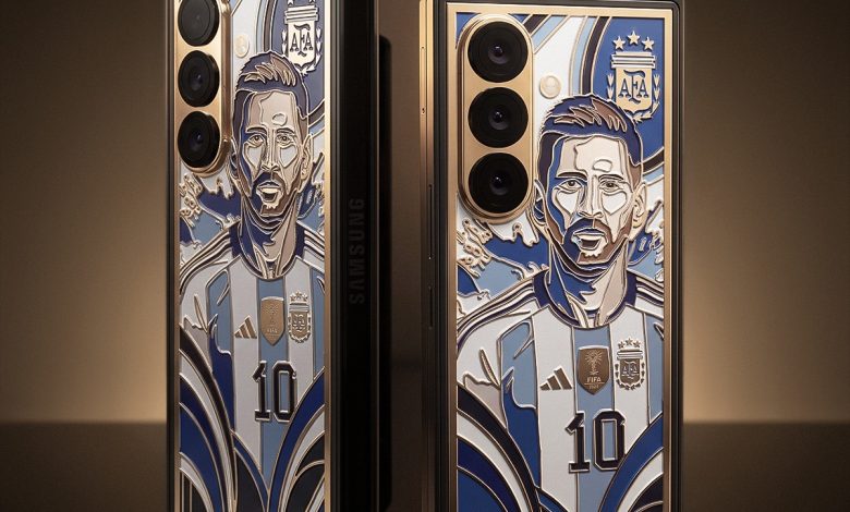 'Celular do Messi': empresa lança modelo personalizado por mais de R$ 60 mil