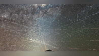 Uma hora de satélites sobre o norte do Deserto do Atacama, no Chile, em outubro de 2025