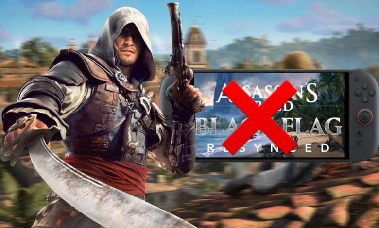 Assassin's Creed Black Flag Resynced será lançado no Nintendo Switch 2, PS4 e Xbox One? Veja o que sabemos