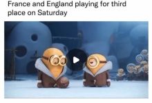 Disputa entre Inglaterra e França pelo terceiro lugar na Copa rende enxurrada de memes nas redes sociais