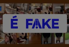 É #FAKE vídeo de cachorro entrando em casa com filhote de panda na boca; cena foi criada com inteligência artificial