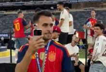 Honor Robot Phone aparece com jogador espanhol na final da Copa