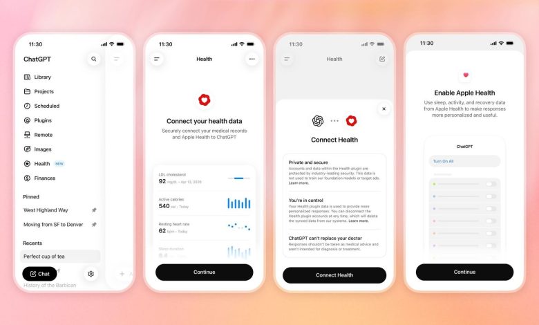 OpenAI libera ChatGPT Health para todos os usuários nos EUA