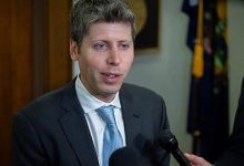 3.jun.2026 - Sam Altman, CEO da OpenAI, durante entrevista em Washington, nos EUA