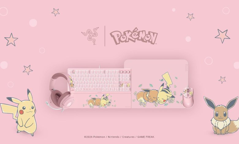 Razer anuncia novos periféricos de Pokémon e Hello Kitty