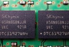Chips de memória da fabricante sul-coreana de semicondutores SK Hynix