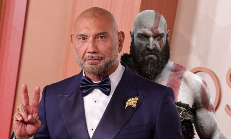 Dave Bautista será Kratos na série de God of War do Prime Video após troca de protagonista