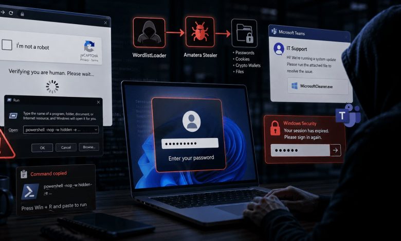 Novo golpe: testes falsos de verificação roubam senhas no Windows