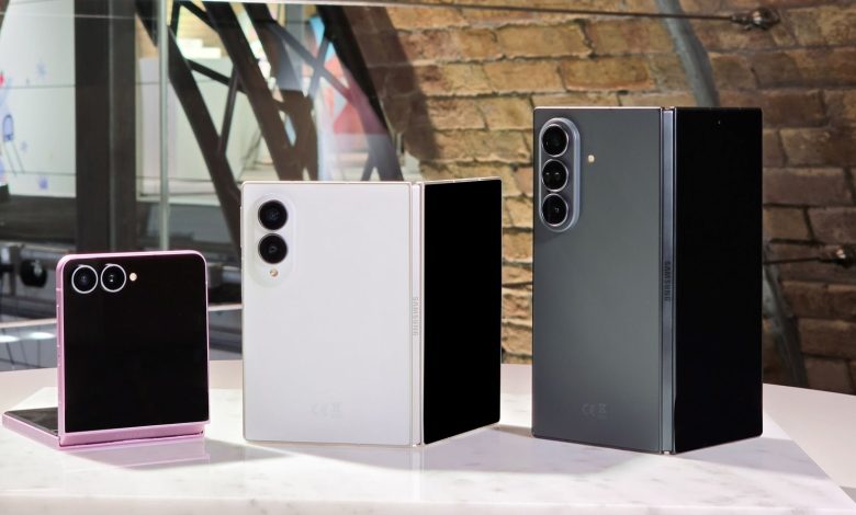 Novos dobráveis da Samsung batem recorde em pré-venda na Coreia do Sul