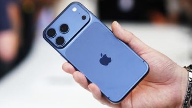 9.set.2025 - iPhone 17 Pro é exibido durante lançamento do celular na sede da Apple, em Cupertino, na Califórnia (EUA)