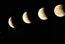 Eclipse lunar parcial poderá ser visto em todo o Brasil, se o céu ajudar