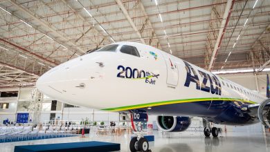 Aviões equipados com GPS que apresentou pane global são fabricados pela Embraer em São José dos Campos, SP
