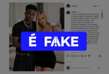 É #FAKE que Virginia Fonseca e Vini Jr. postaram fotos com anúncio de gravidez; imagens foram fabricadas com inteligência artificial